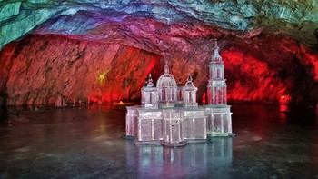 В «Рускеале» пройдет фестиваль ледяных скульптур «Тайна глубины»