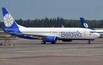 Самолёт «Белавии» вернулся в Минск из-за треснувшего стекла