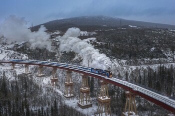 Поезд Деда Мороза посетил 130 городов РФ и вернулся в Великий Устюг