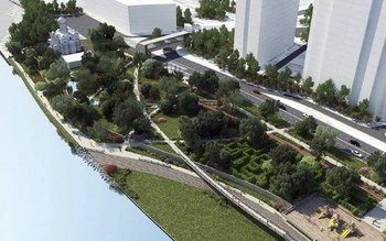 Новую набережную соединят с «Москва-Сити» и районом Фили