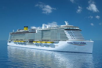 Costa Cruises представила экологичный лайнер Costa Smeralda