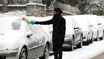 Снегопад в провинции Карс привёл к перекрытию дорог Снегопад в провинции Карс привёл к перекрытию дорог