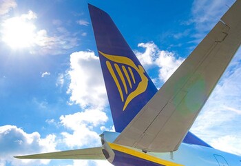 Ryanair с 1 июля планирует восстановить 40% рейсов