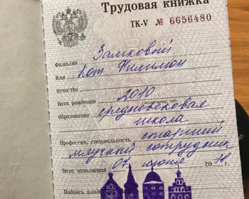 Кот Филимон официально стал сотрудником Выборгского замка