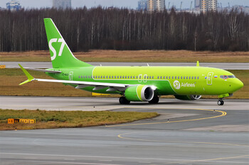 S7 Airlines временно остановила полёты на Boeing 737 MAX 8 S7 Airlines временно остановила полёты на Boeing 737 MAX 8