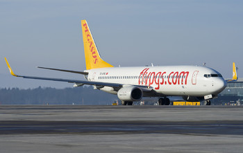 Самолёт Pegasus Airlines экстренно сел в Казахстане из-за неисправности двигателя