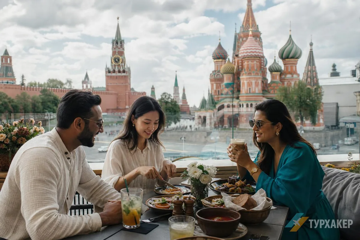 Иностранные туристы тратят в Москве почти в 4,5 раза больше российских