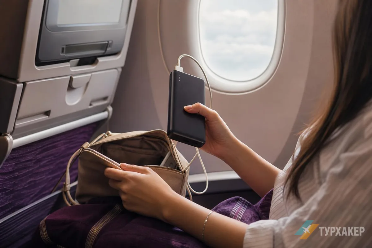 Thai Airways запретила использовать пауэрбанки на борту с 15 марта