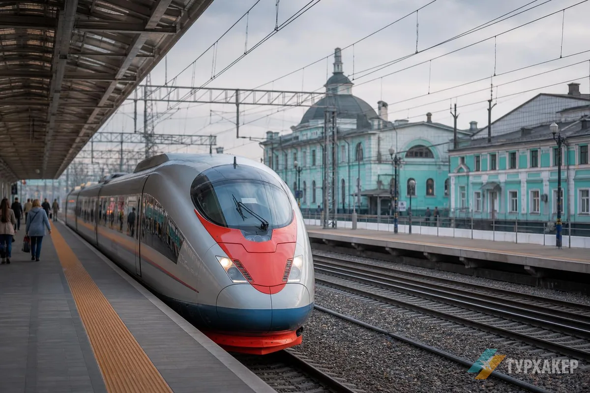 Посадку по биометрии на «Сапсаны» планируют запустить в 2027 году Посадку по биометрии на «Сапсаны» планируют запустить в 2027 году