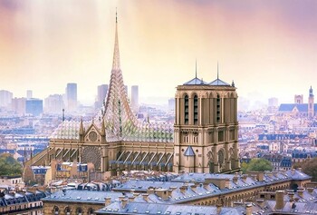 Бюро Vincent Callebaut предложило экологичный проект восстановления Нотр-Дама Бюро Vincent Callebaut предложило экологичный проект восстановления Нотр-Дама