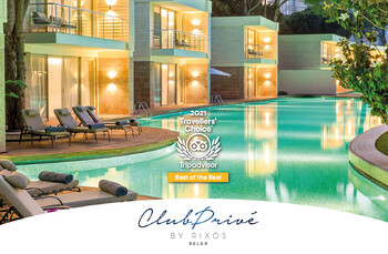Club Prive by Rixos Belek вошёл в число лучших отелей мира Club Prive by Rixos Belek вошёл в число лучших отелей мира