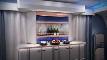 В новых Airbus A350 «Аэрофлота» появятся барные стойки В новых Airbus A350 «Аэрофлота» появятся барные стойки