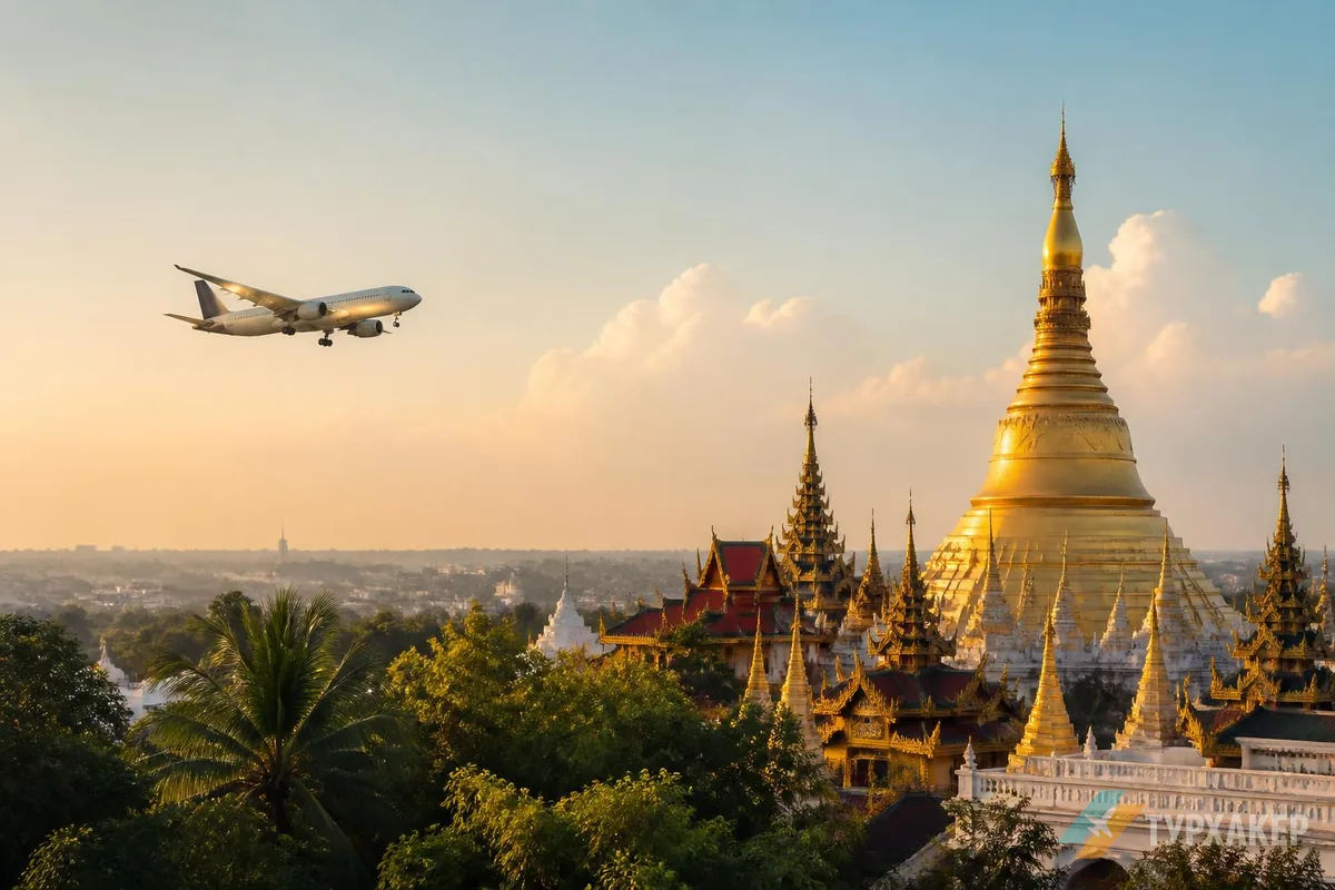 Myanmar Airways с 2 ноября возобновит рейсы из Новосибирска в Мьянму